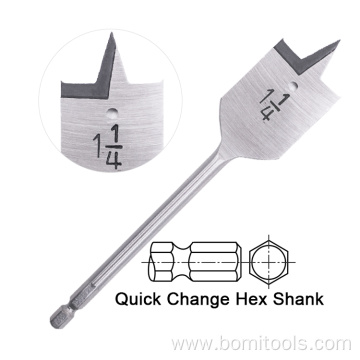 Hex Shank Center Point Spade Flat Drilling Drills